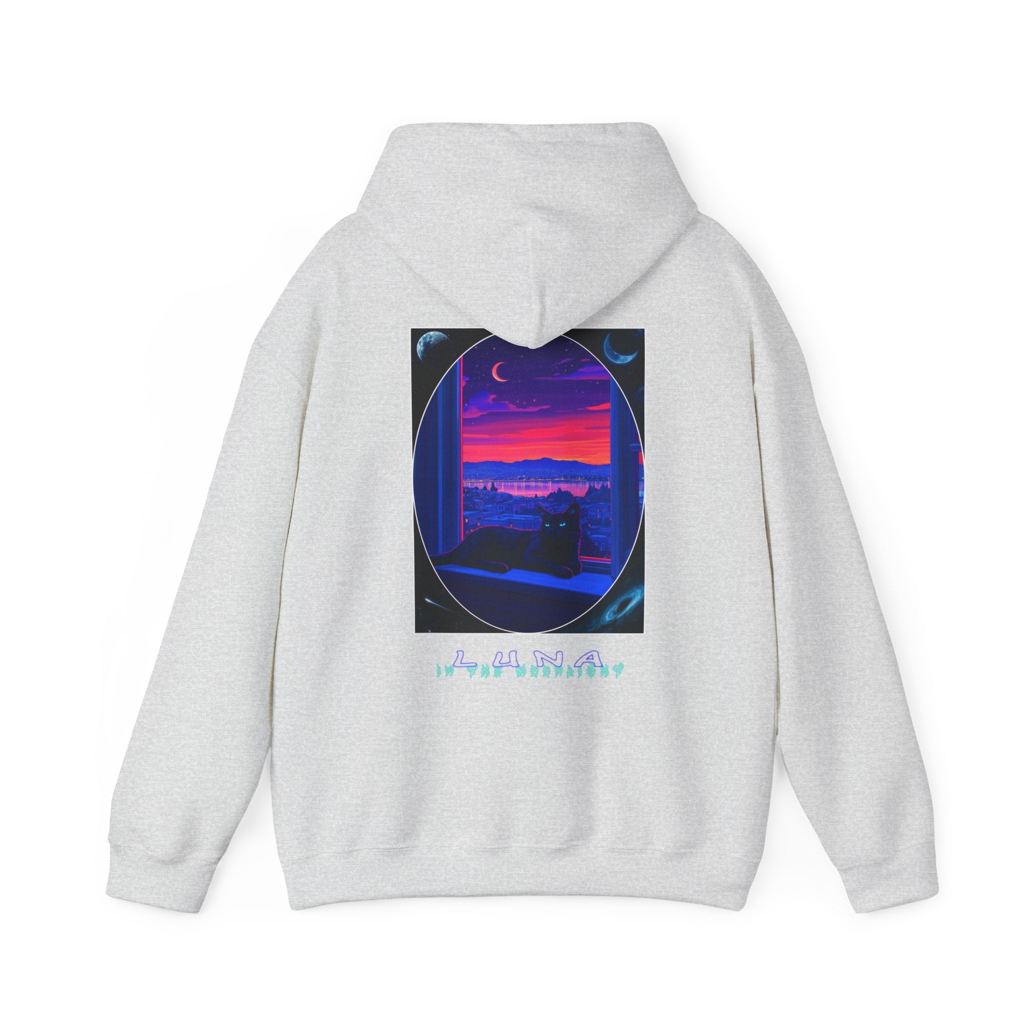 Luna in the Moonlight Hooded Sweatshirt