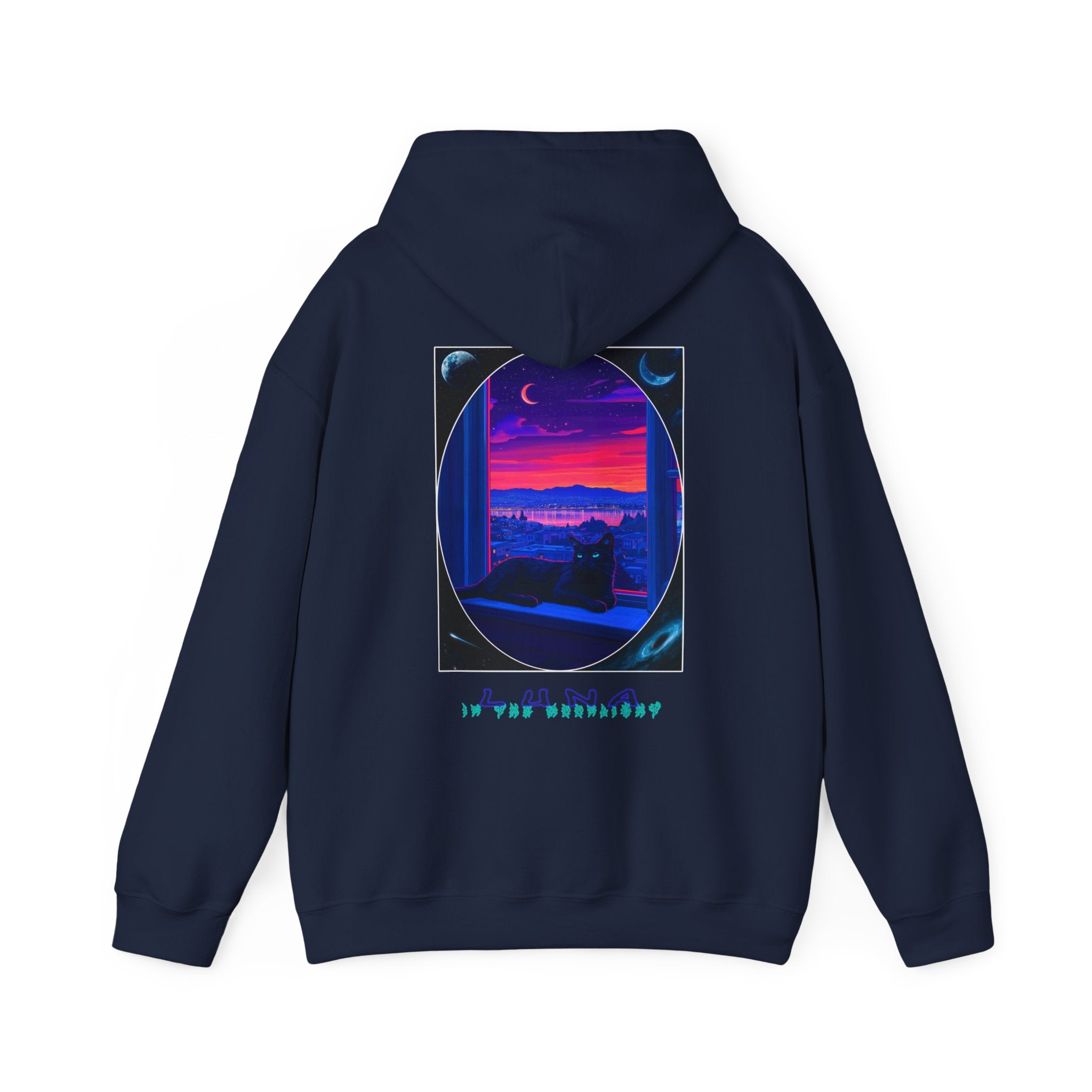 Luna in the Moonlight Hooded Sweatshirt