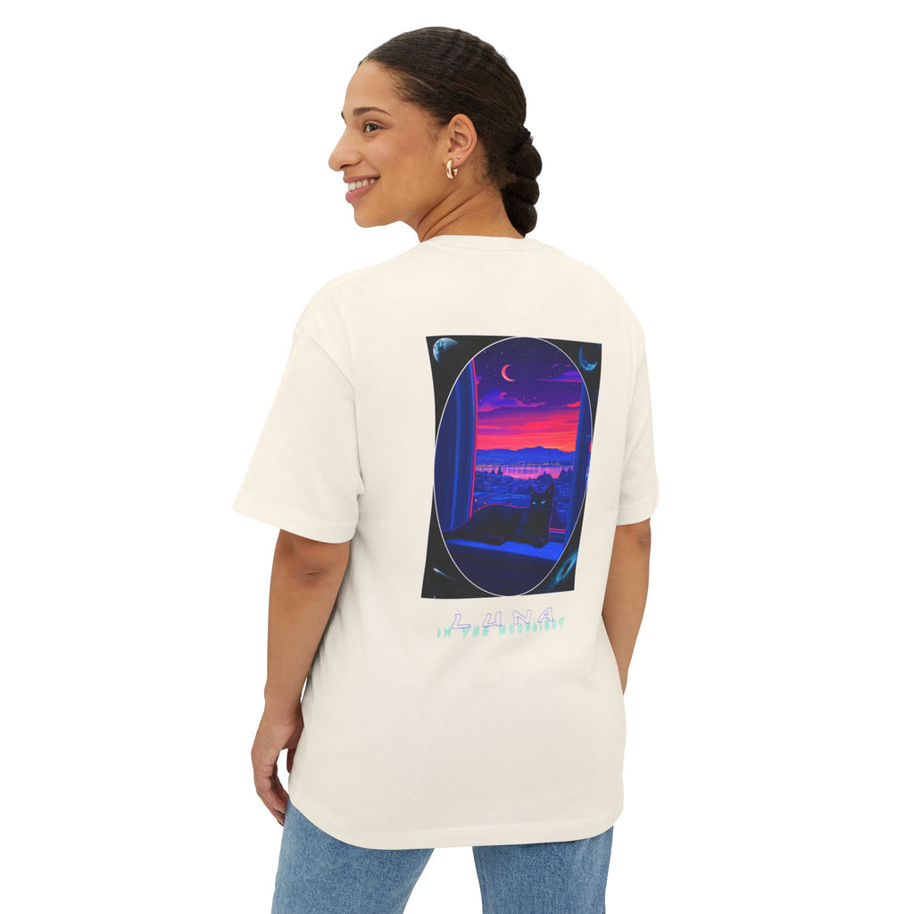 Luna in the Moonlight Oversized Tee