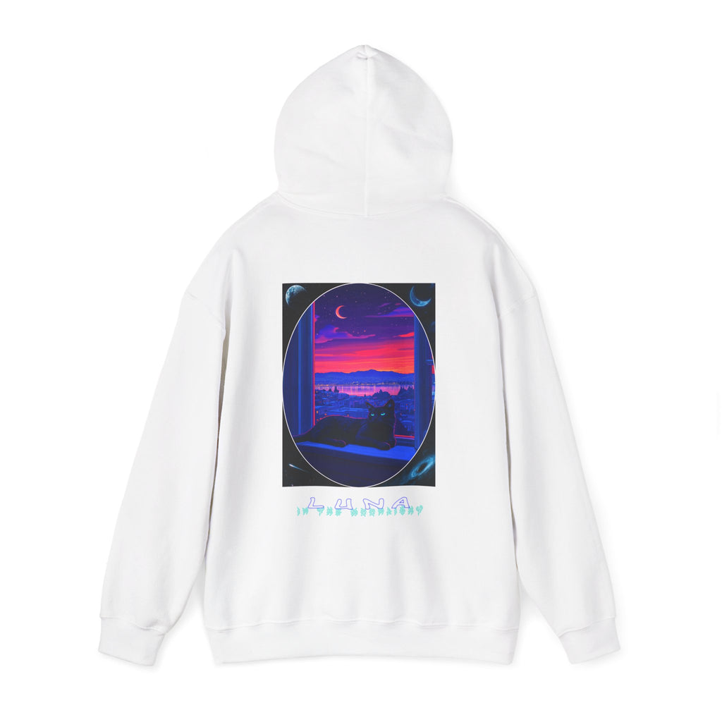Luna in the Moonlight Hooded Sweatshirt