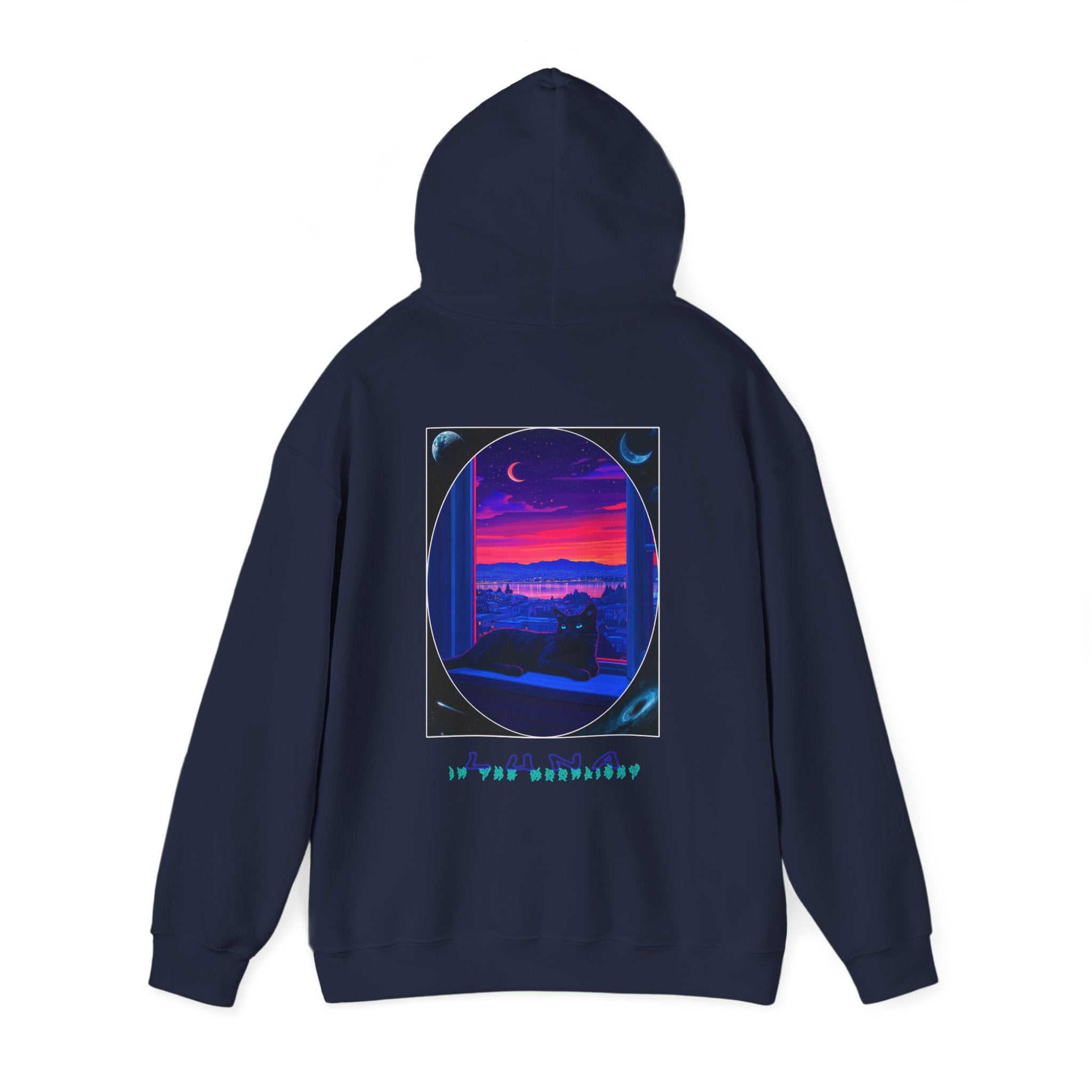 Luna in the Moonlight Hooded Sweatshirt