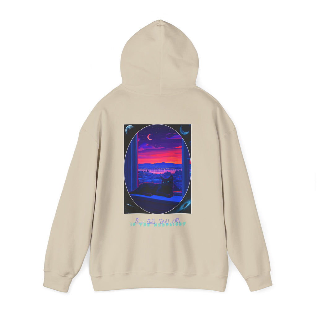 Luna in the Moonlight Hooded Sweatshirt