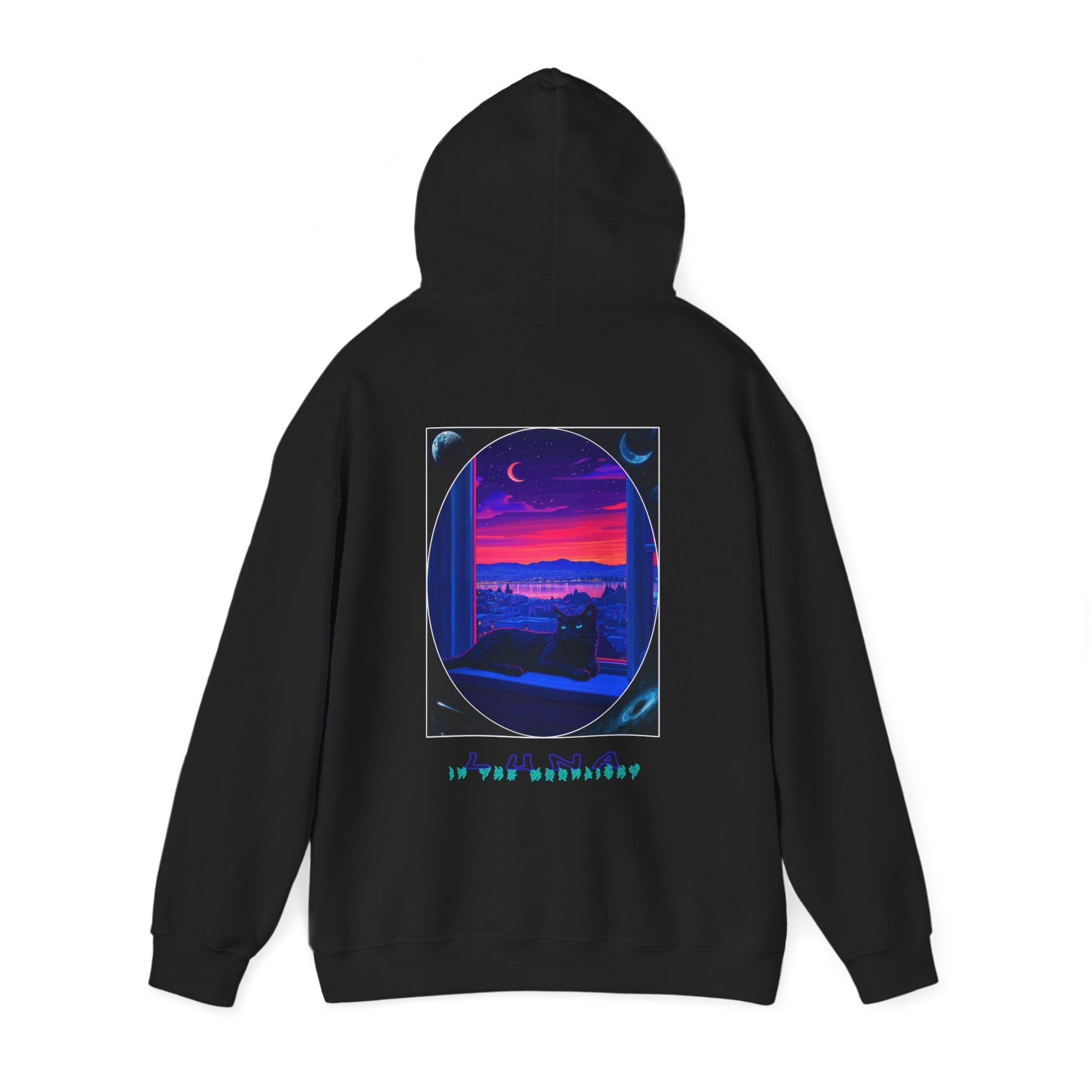 Luna in the Moonlight Hooded Sweatshirt