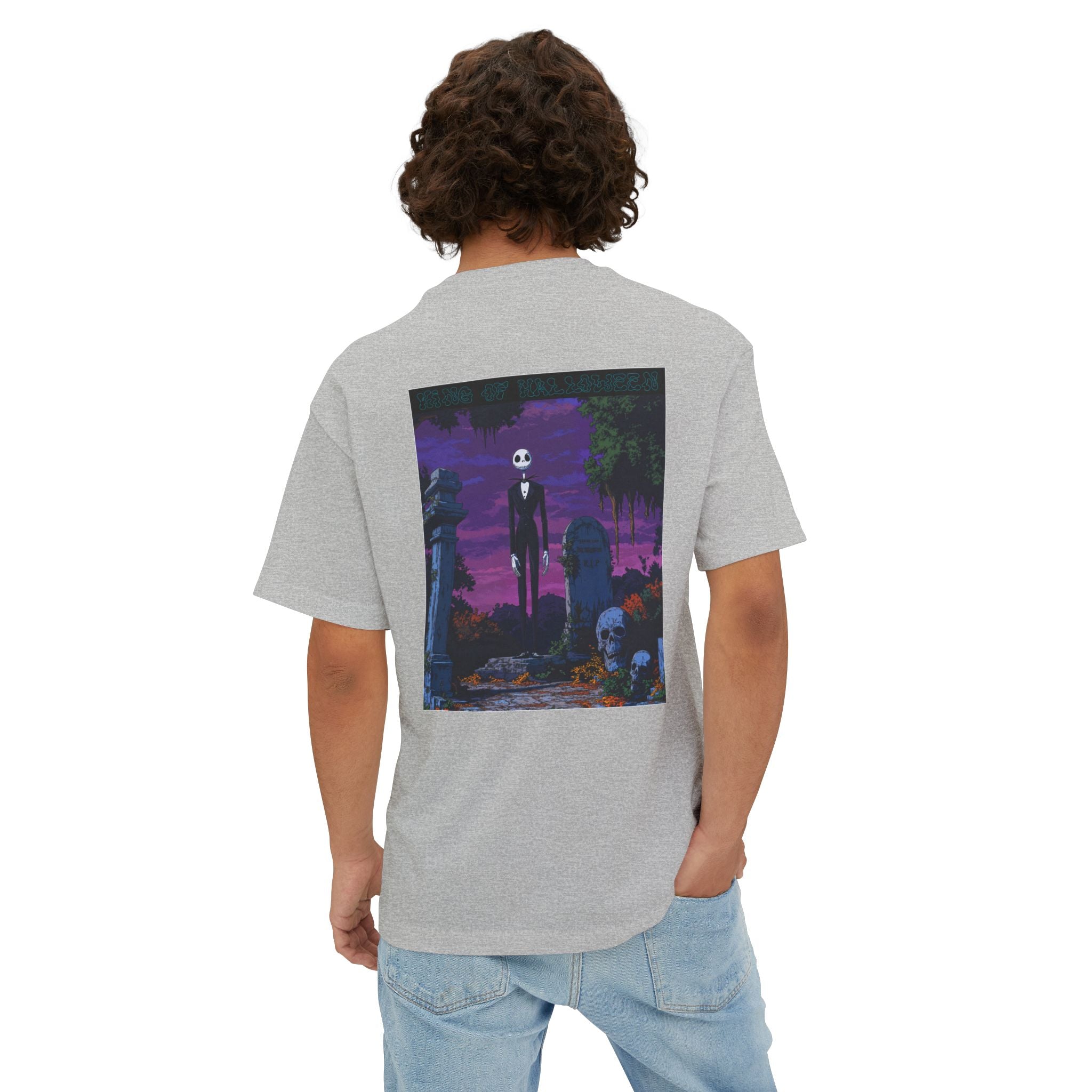 King of Halloween Oversized Tee