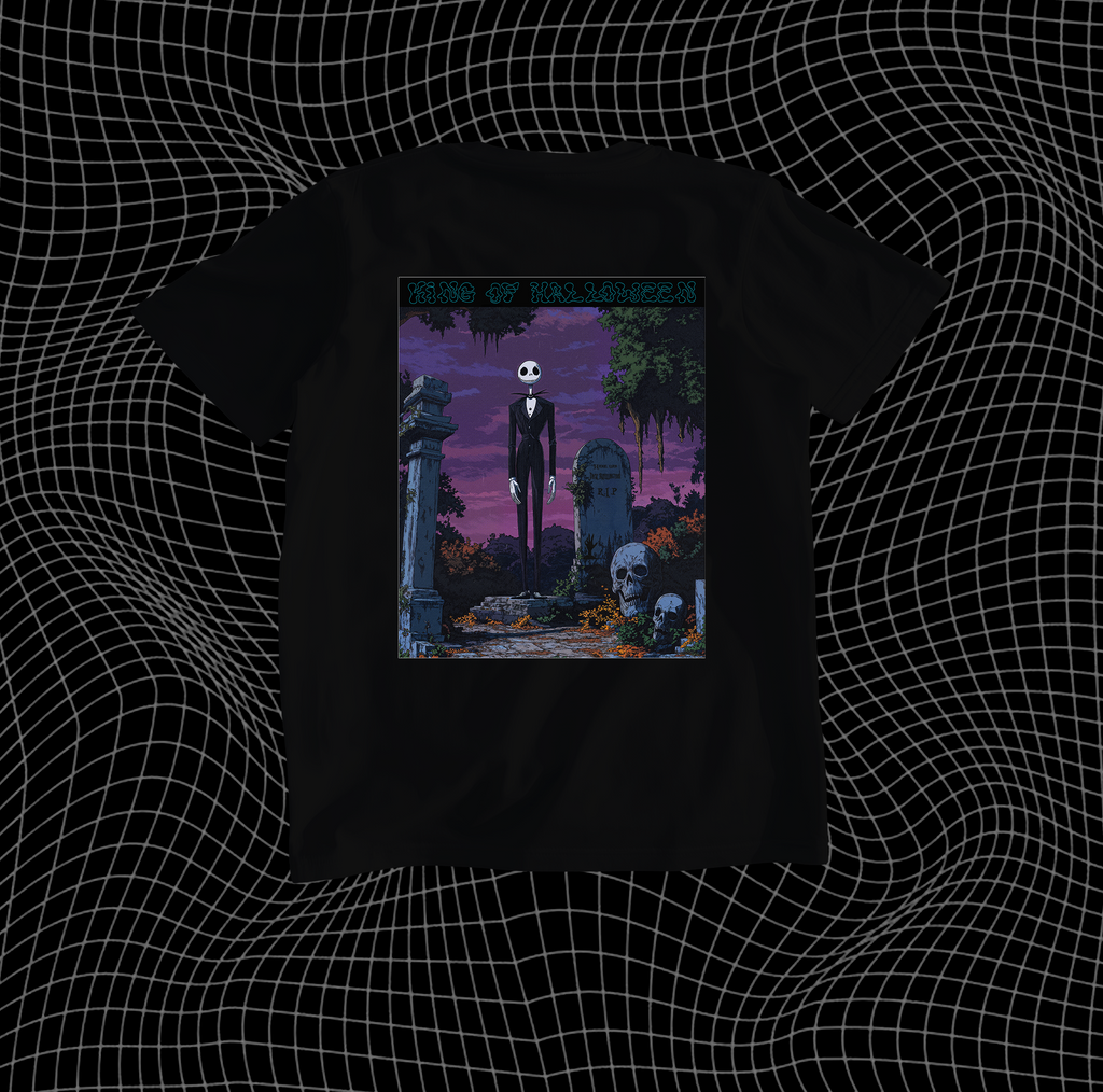 King of Halloween Oversized Tee
