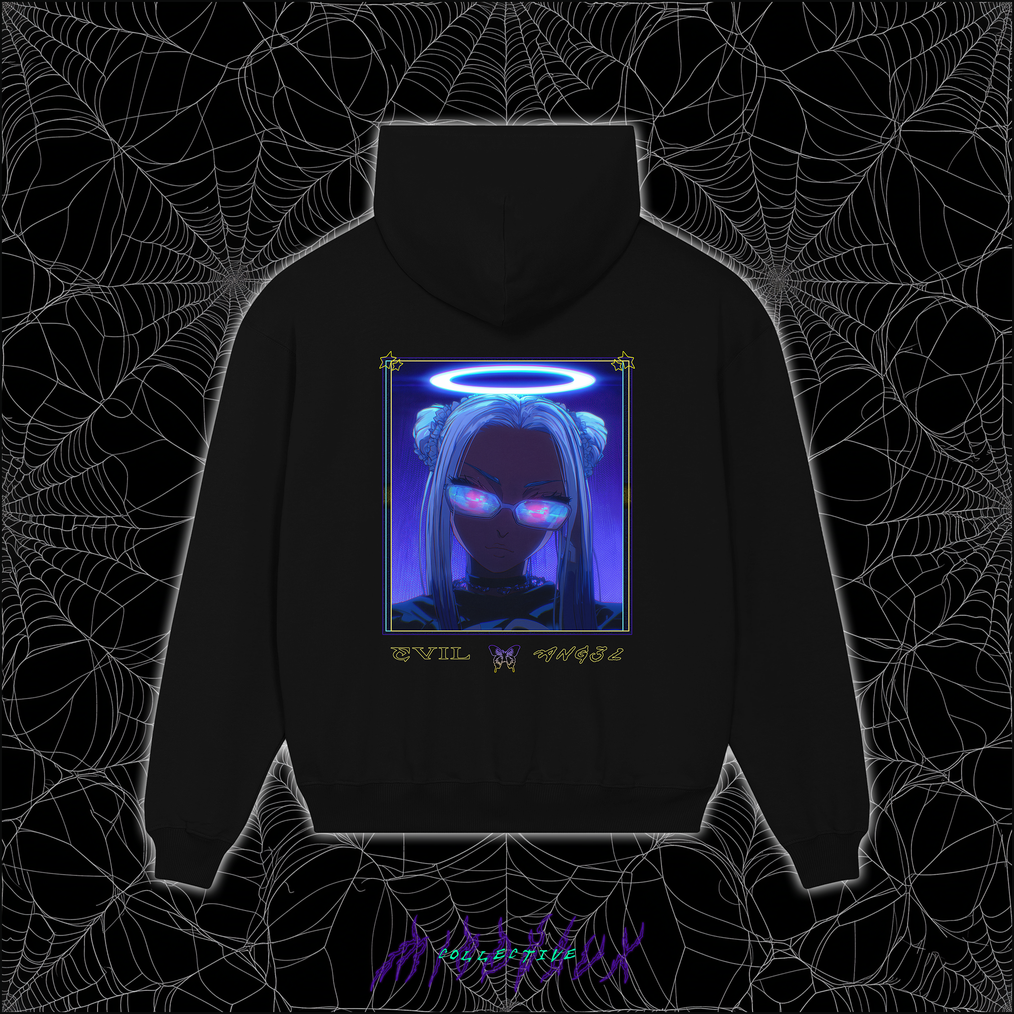 3VIL ANG3L Hooded Sweatshirt