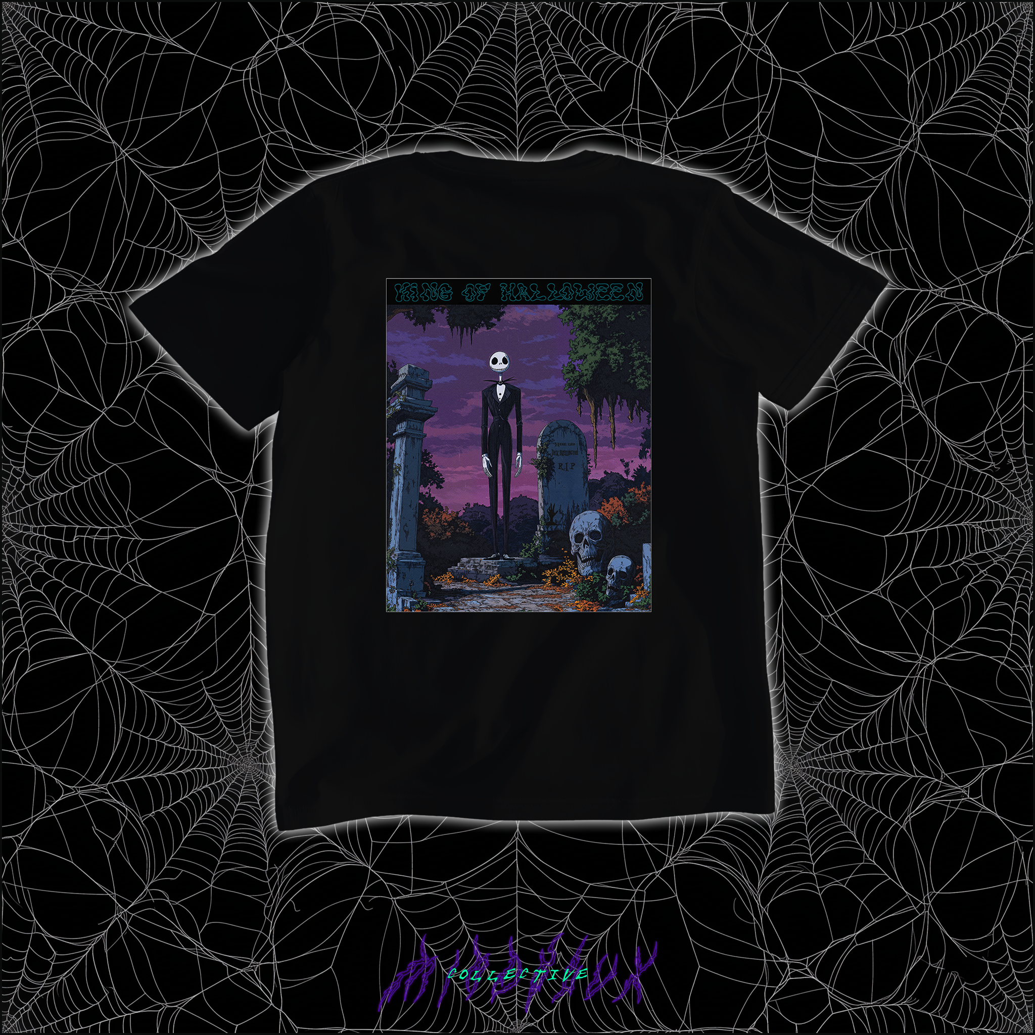 King of Halloween Oversized Tee