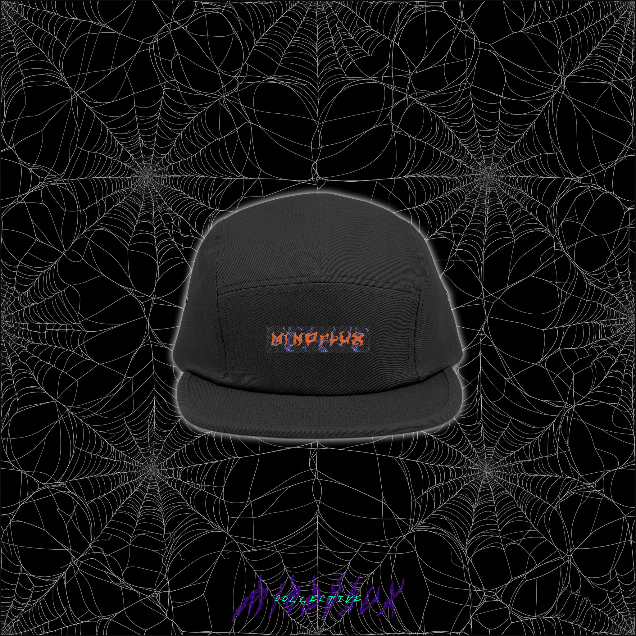 Mindflux Stitched 5 Panel Cap