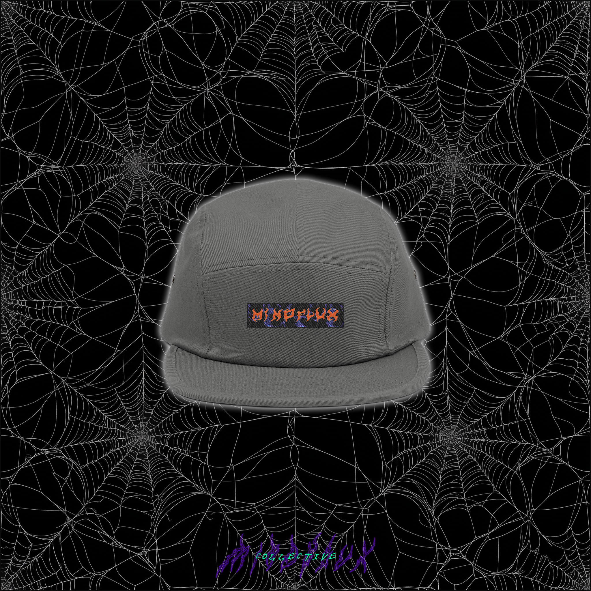 Mindflux Stitched 5 Panel Cap