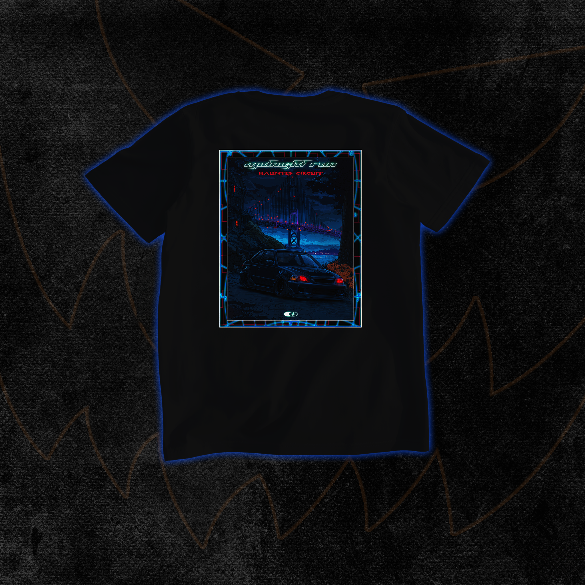 Midnight Run Type R Oversized Tee