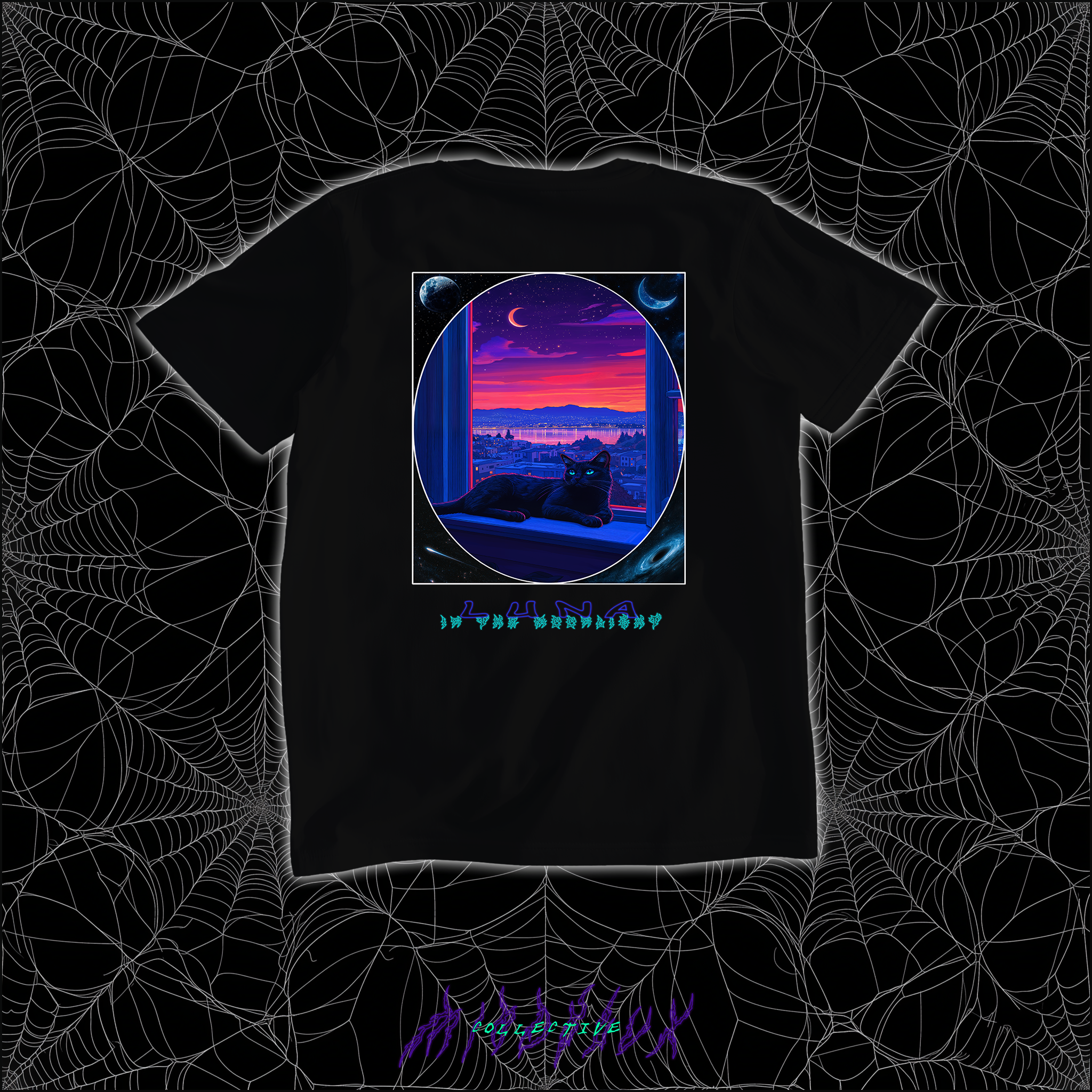 Luna in the Moonlight Oversized Tee