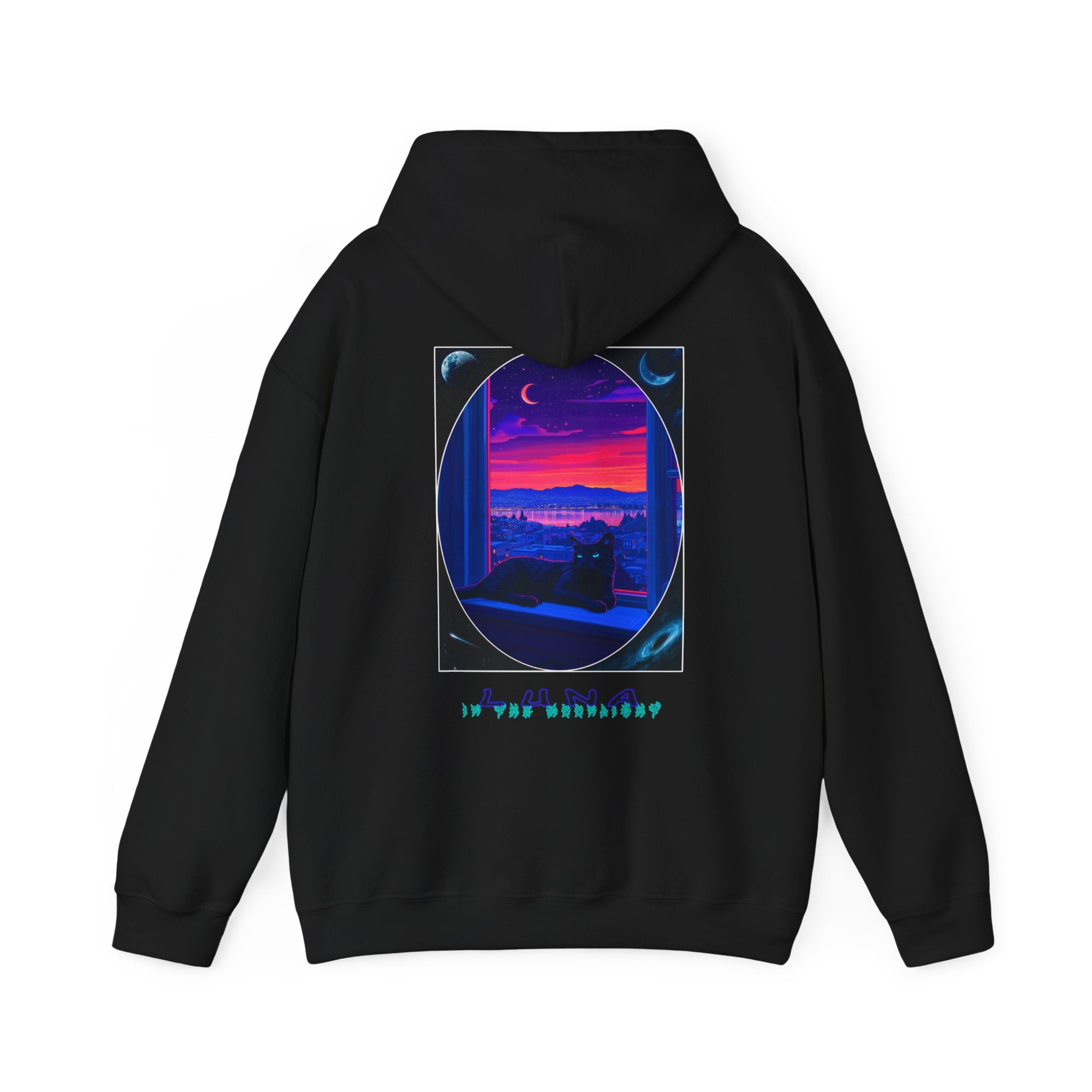 Luna in the Moonlight Hooded Sweatshirt