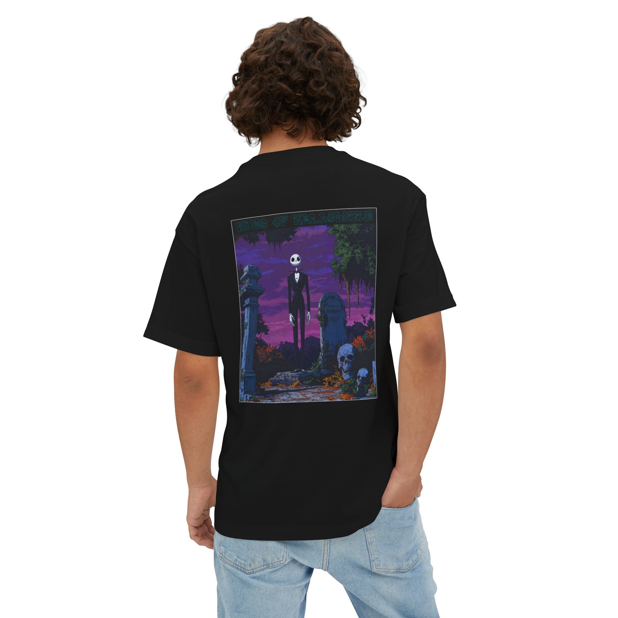 King of Halloween Oversized Tee