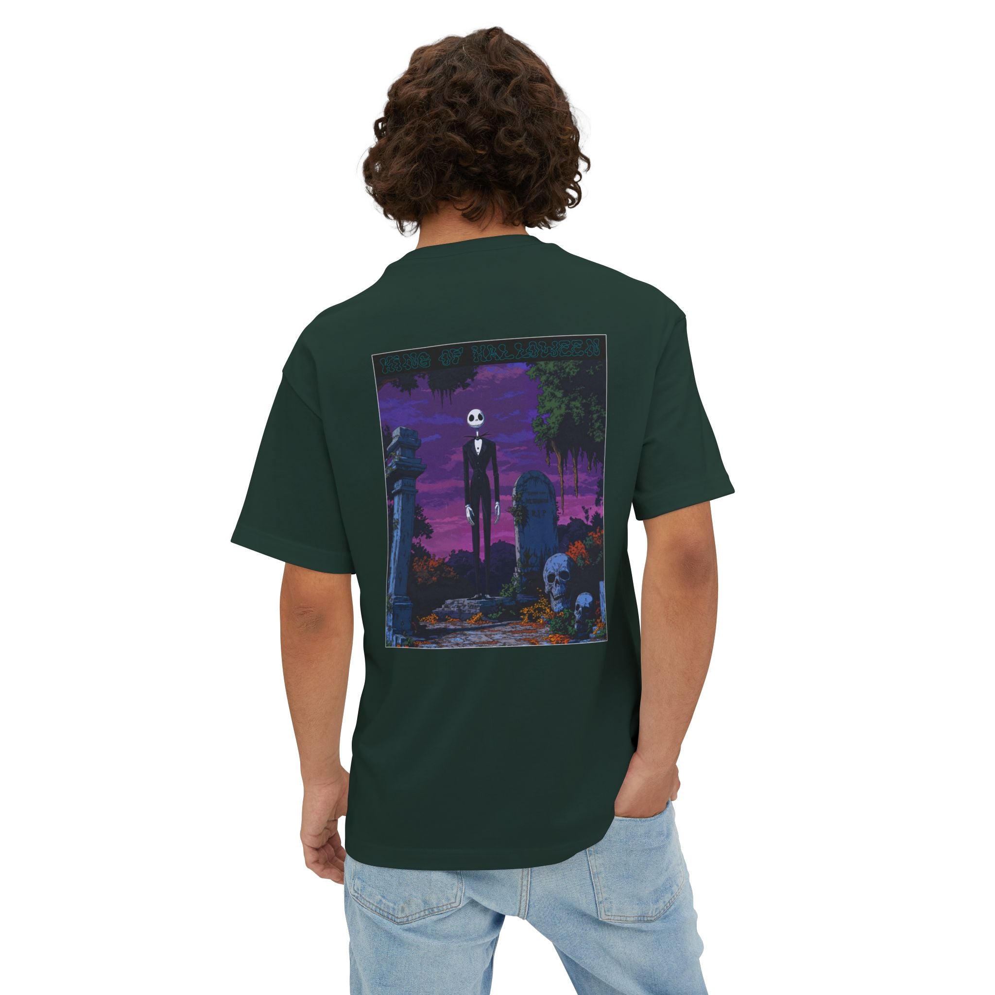 King of Halloween Oversized Tee