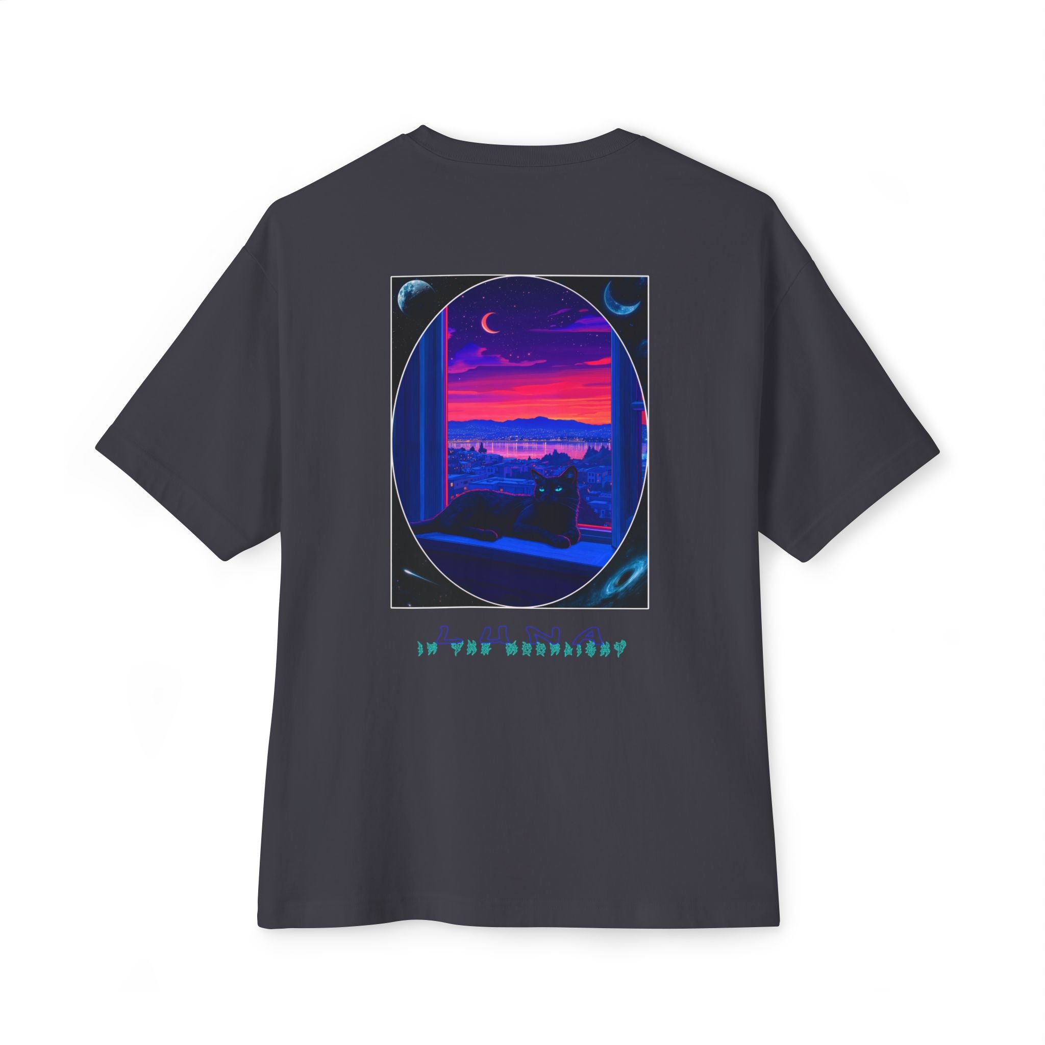 Luna in the Moonlight Oversized Tee