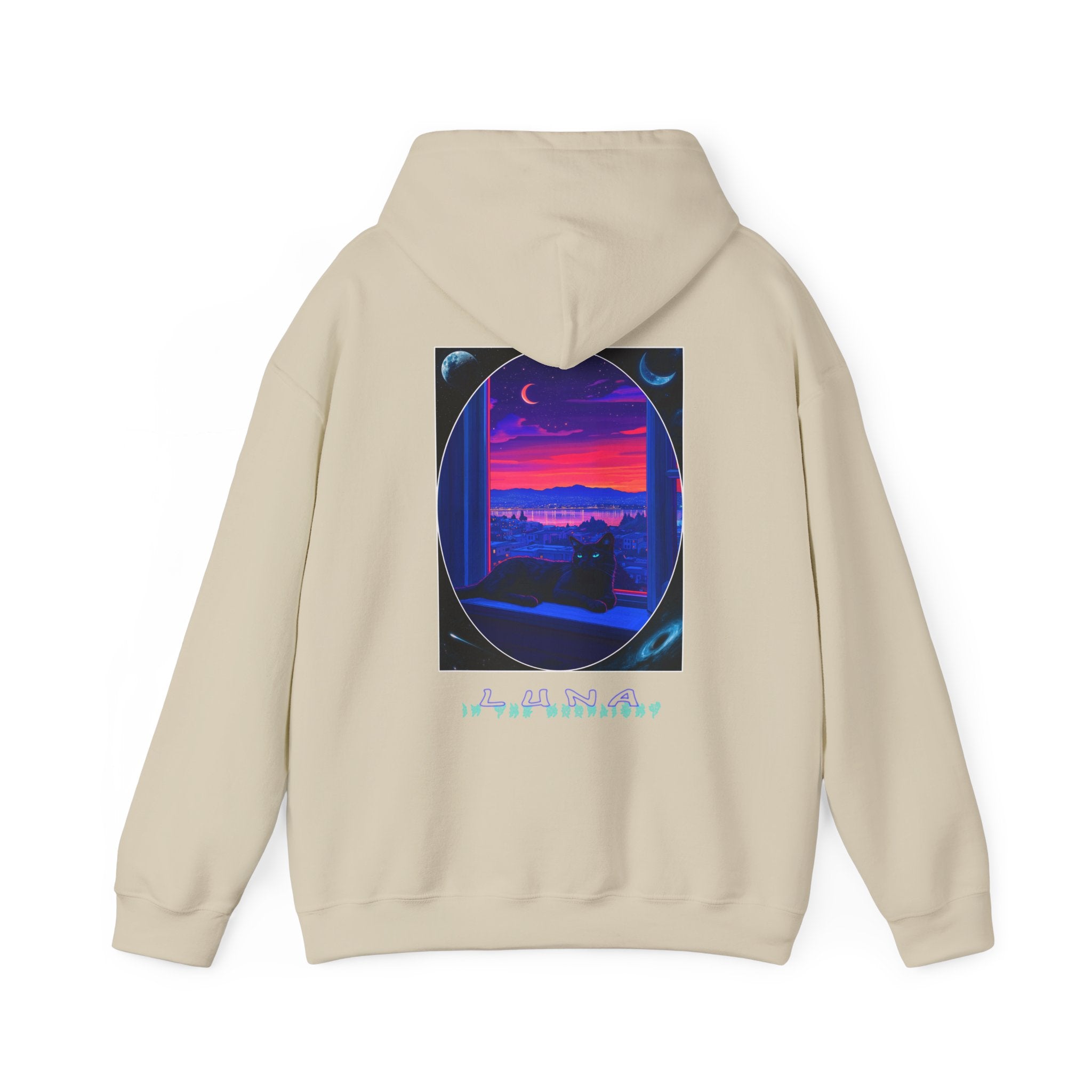 Luna in the Moonlight Hooded Sweatshirt