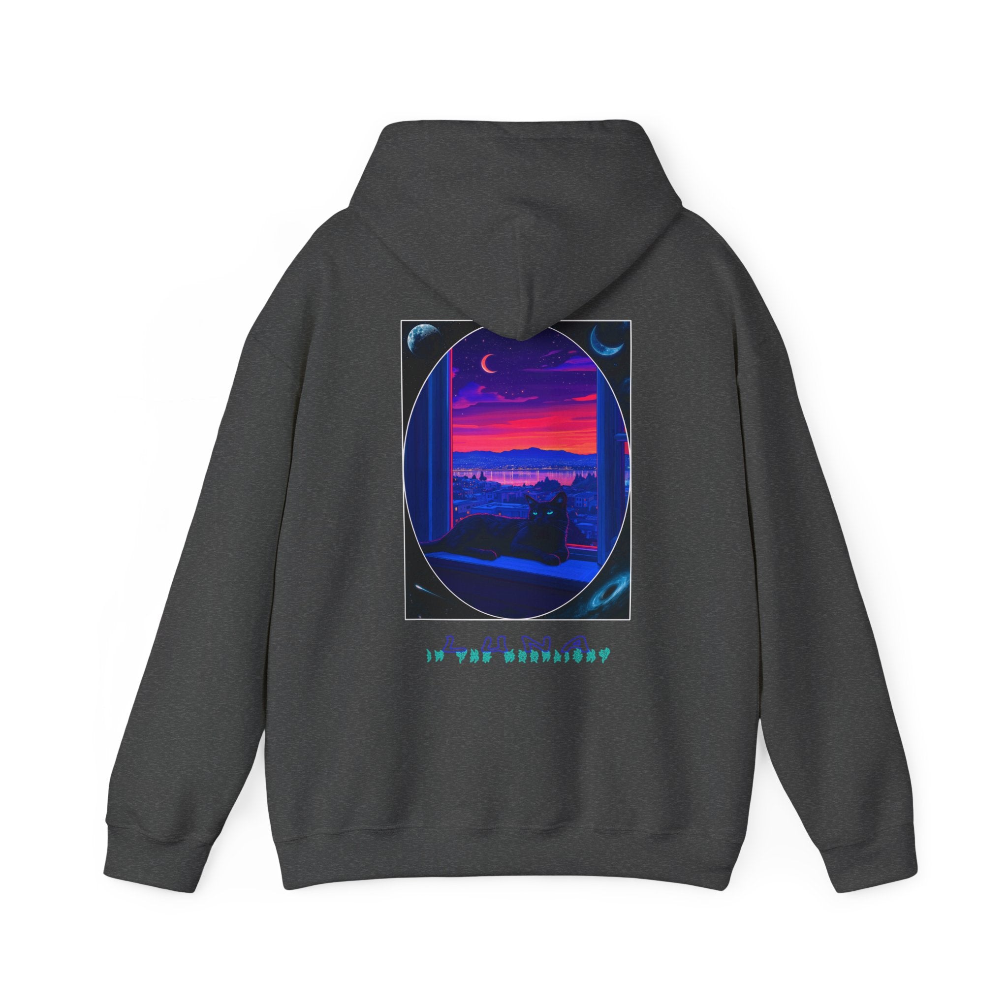 Luna in the Moonlight Hooded Sweatshirt