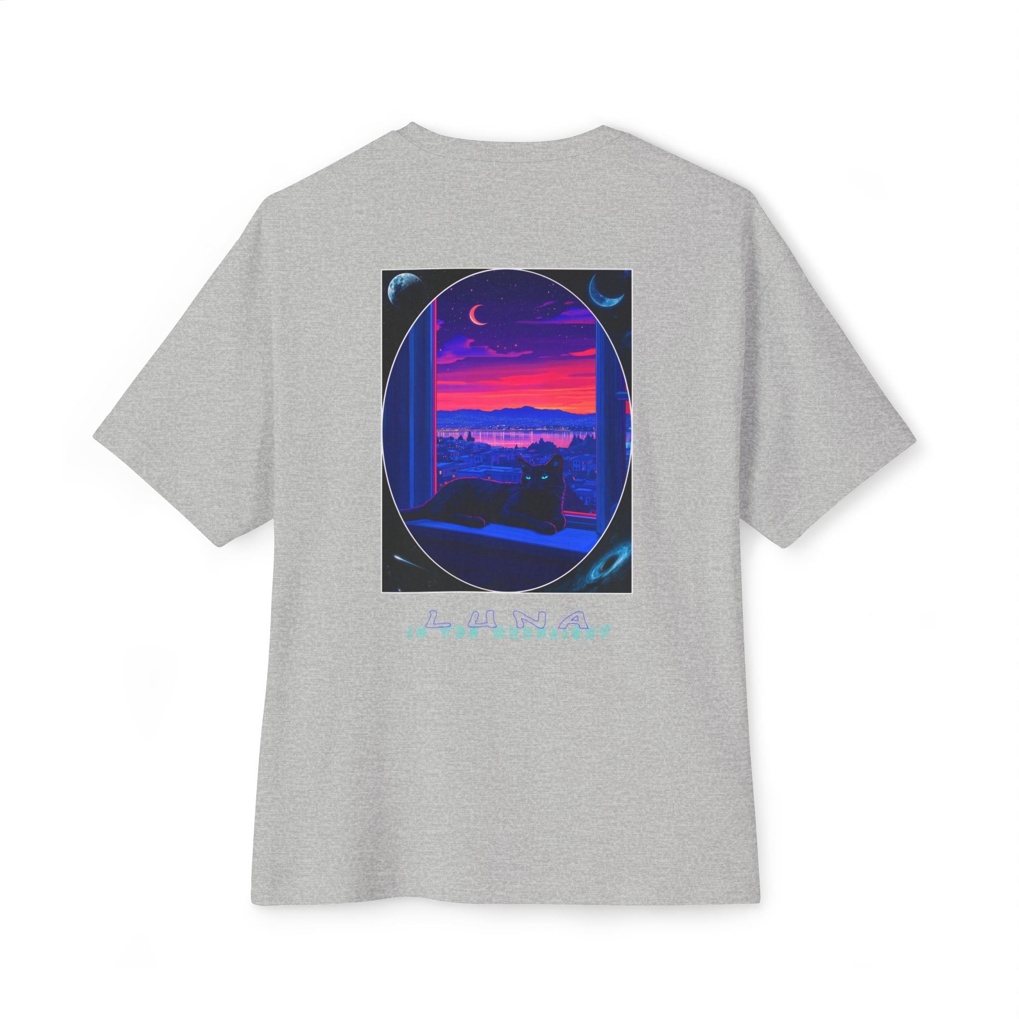Luna in the Moonlight Oversized Tee
